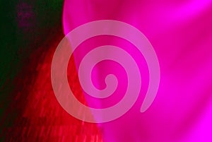 BACKGROUND- Studio Shot- Blurred Background of Blowing Bright Pink Silk