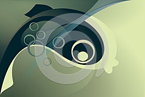 Background style fish