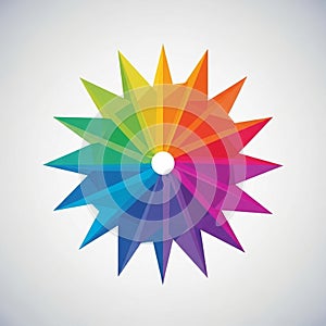 Background is a subtle gradient of light gray, enhancing the vividness of the