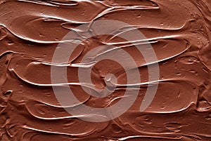 Background of sweet chocolate paste