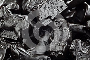 Background of tasty traditional liquorice