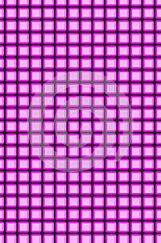 Violet texture background with light squares.