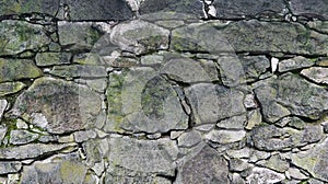 Background, texture - ancient masonry at the base of the castle
