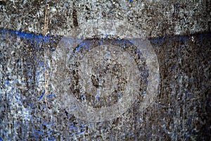 Background texture Beautiful trashcan blue abstract