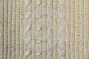Struttura da modello lavorato a maglia tessuto fatto da cotone O onda dettagliato 