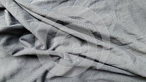 Background texture of black cotton