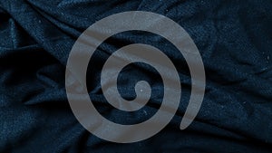 Background texture of black cotton