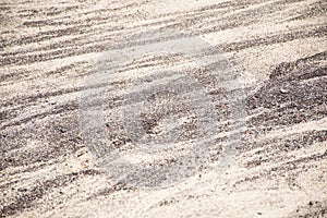 Background texture black and white sand. pattern nature lanzarote.