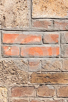 Background texture from brick wall