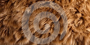 Background texture of brown bear fur