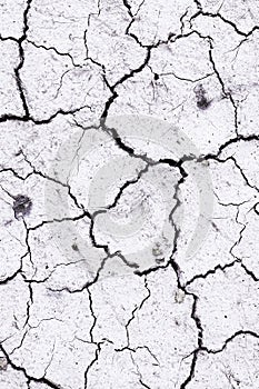 Background and texture of cracked dry earth.