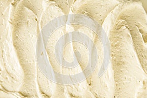 Background texture of creamy vanilla ice-cream