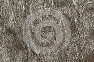 Background Texture On Grey Cloth