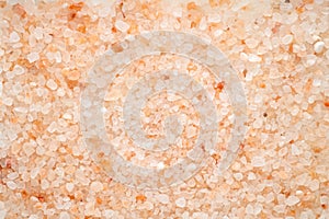 background texture of crystals pink Himalayan salt