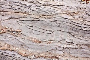 Background texture of exposed eroded rock strata