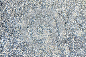 Background texture in form of grey gravel ground landscape.