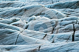 Background texture of glacier