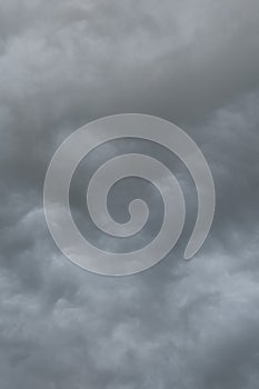 Background, texture of gray clouds, sky.
