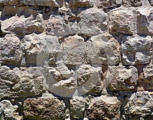 Background Texture of Herodian Era Stonework, Old City of Jerusalem. photo