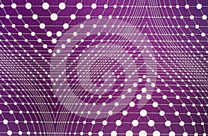 Background texture of lines and dots purple