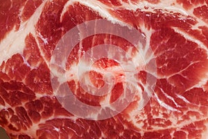 Background texture of marbled meat