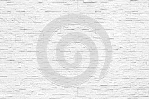 Background and texture of modern style of white decorative real stone wall  surface