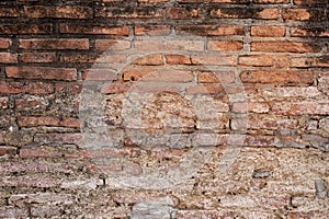background texture old brown brick cement walls art postcard style