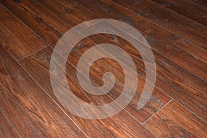Background texture old parquet wooden floor