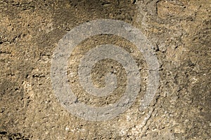 Background, texture of the old wall of clay and limestone.