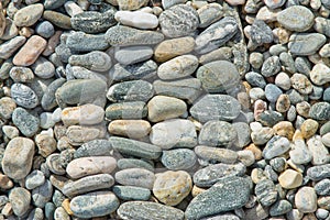 Background texture of pebble stones