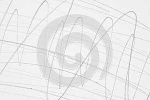 Background texture pencil hand-drawn scribbles on paper
