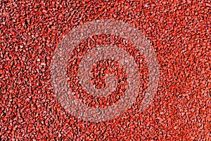 Background texture of red asphalt