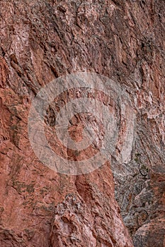 Background texture of red rock at garden of the gods colorado springs rocky mountains