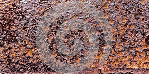 Background texture of rusted steel, grunge rust