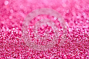 Background texture of sparkling pink glitter