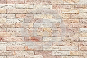 Background and texture stone cladding wall