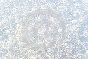 Background, texture - surface of freshly fallen snow