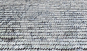 Background texture weathered roof shingles