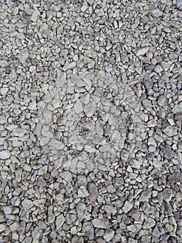 background, texture of white rubble