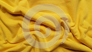 Background texture of yellow cotton