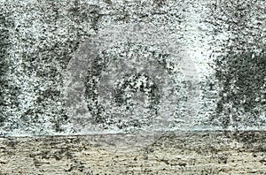 Background Textured of White Old Grunge Wall