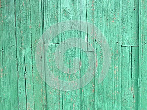 Background tiffany. Blue, green or turquoise background of wood