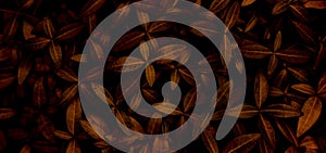 background of tiny red leaves