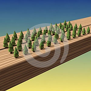 Background transitions from a blue to a yellow gradient, adding