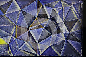 Background with  triangle shapes and textures