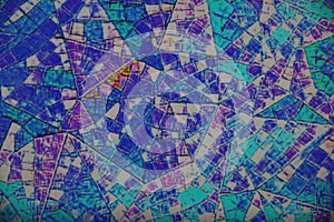 Background with  triangle shapes and textures