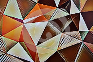 Background with  triangle shapes and textures