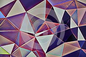 Background with  triangle shapes and textures