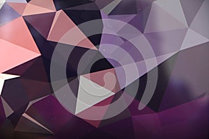 Background with  triangle shapes and textures