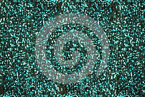 Background turquoise beads